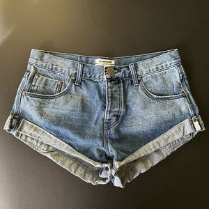One by One teaspoon Bandits shorts